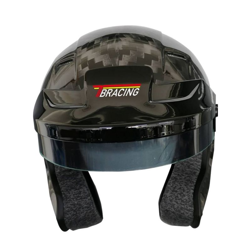 HE-04T 100% T800 Carbon Fiber Shell Full Helmet